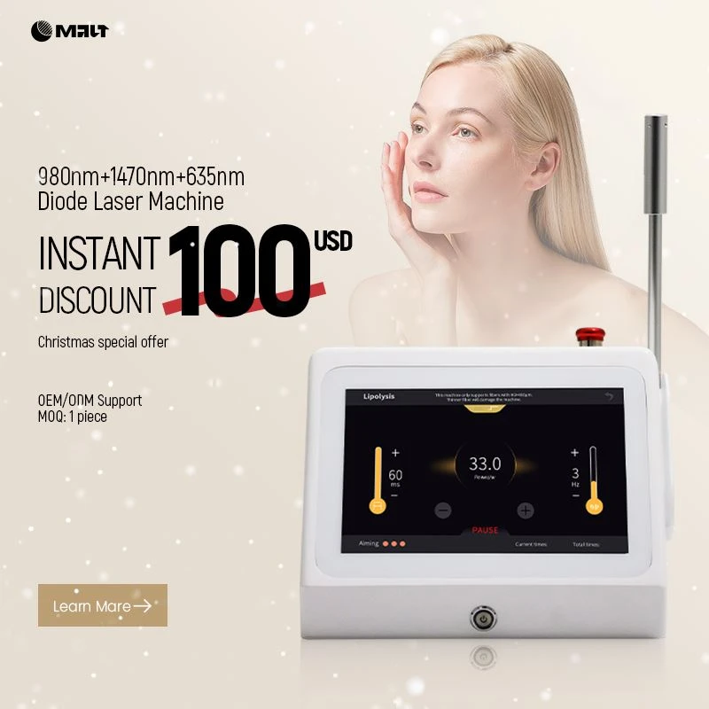 Aparat cu laser Endolift 980nm 1470nm