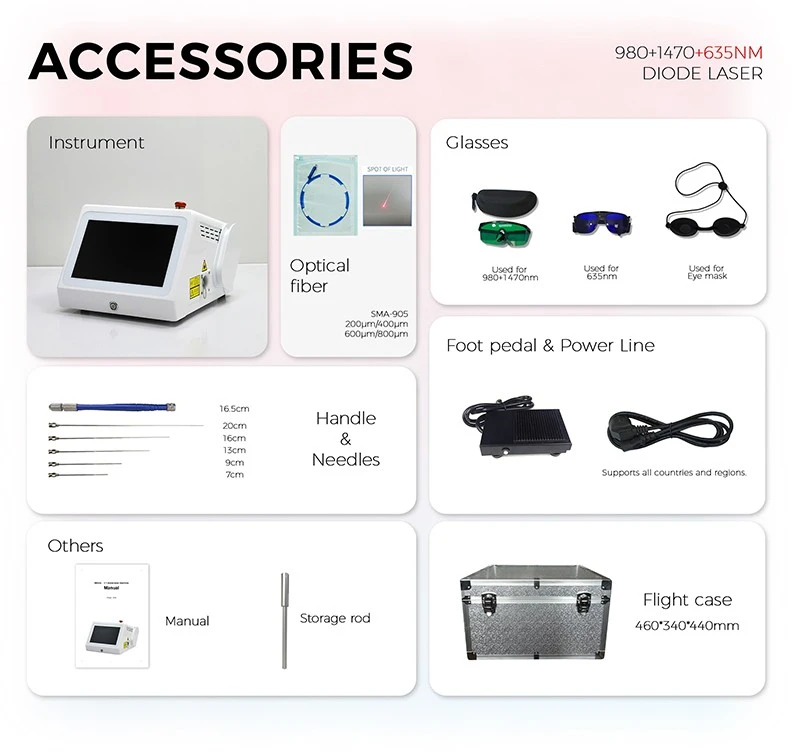 Endolift 980nm 1470nm Laser Machine high quality