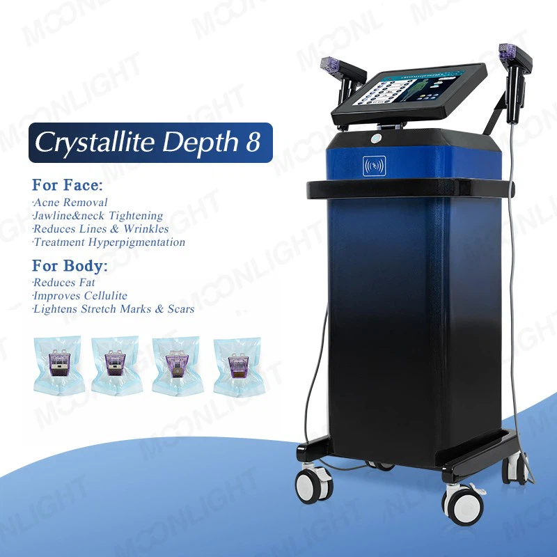 RF Beauty Crystallite Depth 8 For Skin Firming Face Lifting